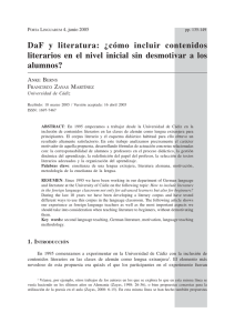 cómo incluir contenidos literarios en el nivel inicial sin desmotivar