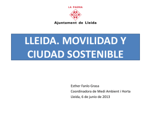 movilidad y ciudad sostenible