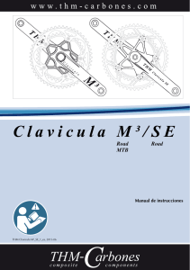 Manual de instrucciones – Clavicula M³/SE - THM