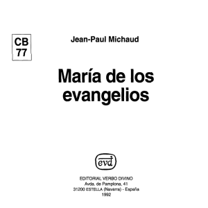 María de los Evangelios CB/77