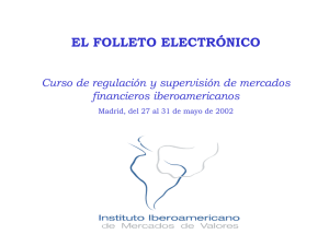 el folleto electrónico - Instituto Iberoamericano de Mercados de