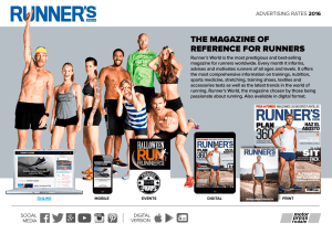 THE MAGAZINE OF REFERENCE FOR RUNNERS