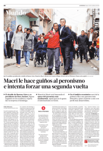 Macri le hace guiños al peronismo e intenta forzar