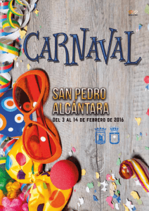 Carnaval de SAN PEDRO ALCÁNTARA | 1