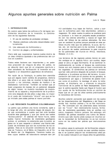 Algunos apuntes generales sobre nutrición en Palma