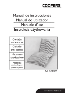 Manual de instrucciones Manual do utilizador Manuale