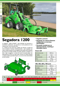 Segadora 1200 - A. Santamaria