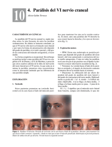 4. Parálisis del VI nervio craneal - Portada | Sociedad Española de