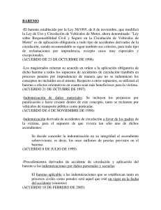 BAREMO -El baremo establecido por la Ley 30/1995, de 8 de