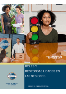 roles y responsabilidades en las sesiones