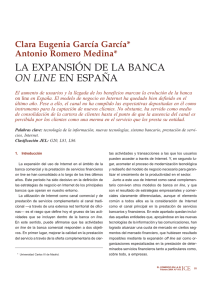 la expansión de la banca on line en españa