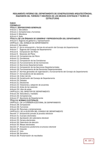 XI.10. Construcciones Arquitectónicas, Ingeniería del