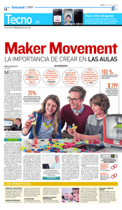 Maker Movement La importancia de crear en las aulas
