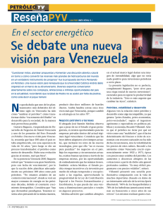 Se debate una nueva visión para Venezuela