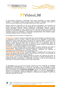 TT Video LIM Esp - TT Tecnosistemi