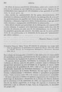 362 RESEÑAS Se echan de menos comentarios orientadores