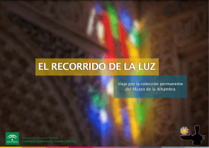 recorrido de la luz - Patronato de la Alhambra y Generalife