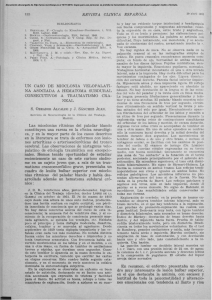 mioclonias velopalatinas - Revista Clínica Española