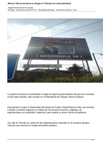 Moreno Valle promociona su imagen en Tlaxcala con treta publicitaria