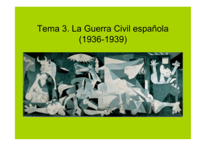 Tema 3. La Guerra Civil española (1936-1939)