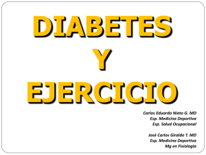 5. Diabetes y Ejercicio