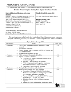 Agenda, May 2, 2016 - Santa Barbara Unified School District