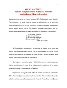 ANEXO HISTÓRICO: Material complementario de El León Rendido