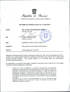 IOL No. 209-10 Documento Proveniente del