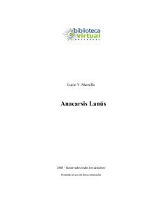 Anacarsis Lanús - Biblioteca Virtual Universal