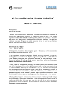 VII Concurso Nacional de Historieta “Carlos Nine”