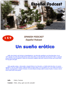 Un sueño erótico - Español Podcast / Spanishpodcast