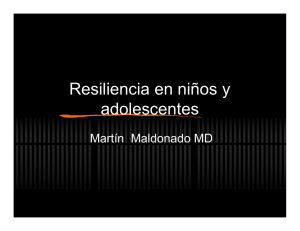 Resiliencia en niños y adolescentes