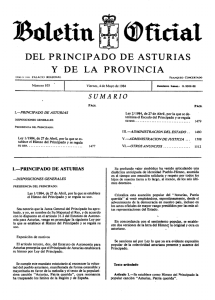 Ley 1/1984, de 27 de Abril - Gobierno del principado de Asturias