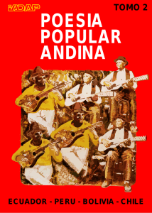 poesia popular andina - Municipalidad de Castilla