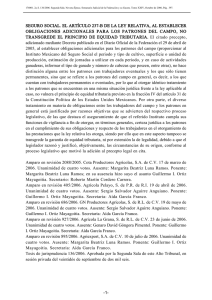 seguro social. el artículo 237-b de la ley relativa, al establecer