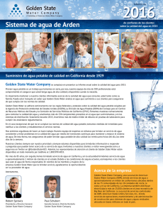 Sistema de agua de Arden - Golden State Water Company