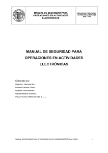manual de seguridad para operaciones en actividades electrónicas