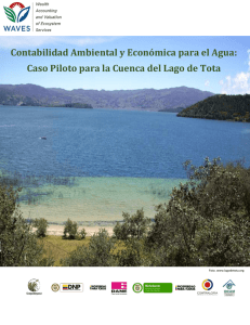 Informe cuenta del agua Lago Tota en formato pdf