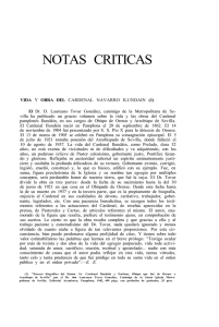 Notas Críticas