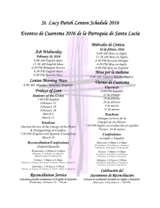 Lenten Schedule 2016 Bilingual.pub