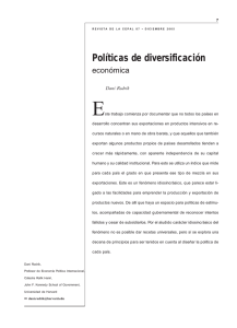 Políticas de diversificación - Repositorio CEPAL