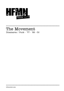 HFMN Press Kit - The Movement