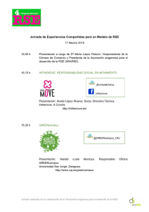 Jornada de Experiencias Compartidas para un