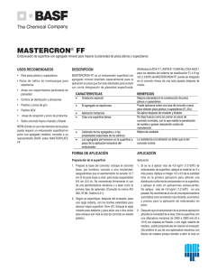mastercron® ff - EK4 Distribución | Grupo EK4