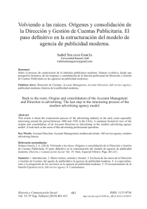 Volviendo a las raíces. Orígenes y consolidación de la Dirección y