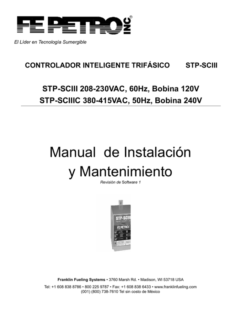 Manual De Instalación Y Mantenimiento