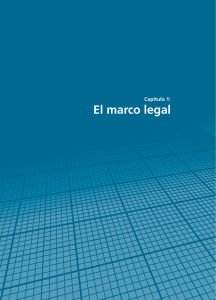 Capítulo 1 El marco legal