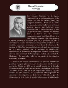 Manuel Toussaint 1946-1955 - Academia Méxicana de la Historia