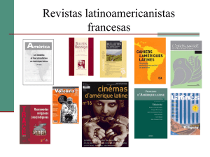 Revistas latinoamericanistas francesas