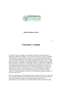 Veterano y recluta - Biblioteca Virtual Universal
